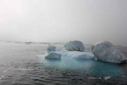 Melting pressure ridge. Image