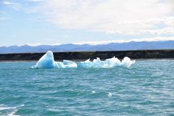 A melting floe off Demarcation Point. Image