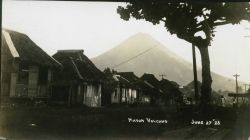 Mount Mayon on June 27, 1928, looming above Legaspi. Image