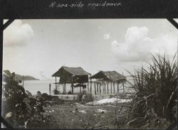 A seaside residence on tropic seas. Image