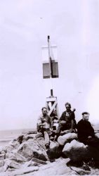 A triangulation station along the coast south of Monterey Image