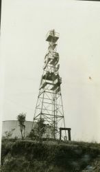 Airplane beacon, one of many located by the party of Lieutenant George L Image