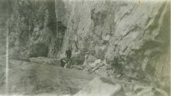 Heading up a canyon on the way to Station Kofa Image