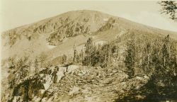 A view of Mount Lolo, location of a triangulation station. Image
