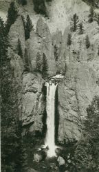 A view of Tower Falls, Yellowstone National Park Image