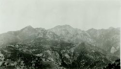 A panoramic view of the Ventana Range. Image