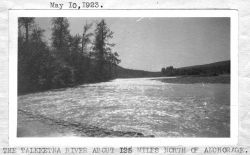 The Talkeetna River about 125 miles north of Anchorage. Image