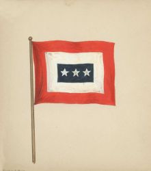 Suggested C&GS flag design prior to selection of official flag. Image