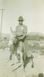 A different mode of transportation for level crew in the Nevada desert. Image