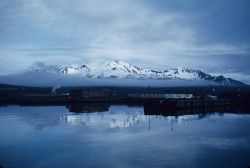 Early morning at Adak piers. Image
