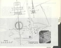 German W/T (wireless-telegraphy) transmitter antennas located by photogrammetry. Image