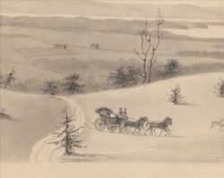 Hassler's carriage as seen at Harrow Hill. Image