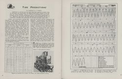 Article on tide predictions written for Air Weather Service Bulletin detailing World War II tide products Image