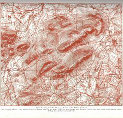 Anaglyphic map showing portion of Carlisle Quadrangle Image