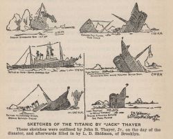 Sketches of the TITANIC by 