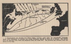 A diagrammatic map showing how U.S Image