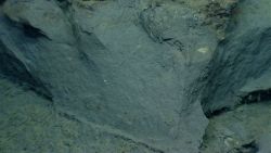 Failure surface along canyon wall Image