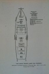 Deck plan of schooner Centennial, of Gloucester Drawing by Capt Photo