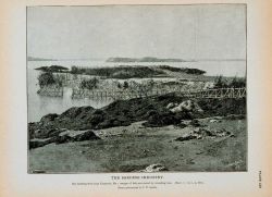 Bar herring weir near Eastport, Maine; escape of fish prevented by receding tide From a photograph by T Image