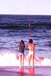 A love affair with the sea - surf fishing at Rodanthe Image