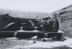 Looking up main stem ladder from upper end of the Canyon. Image