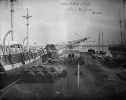 Old whale ships, New Bedford, MA. Image