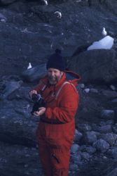 Denzil Miller, South African cruise leader on Elephant Island. Image