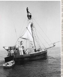 A commercial swordfishing boat out of New Bedford. Image