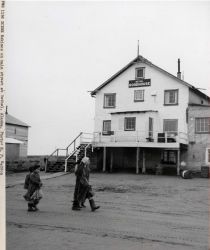 Eskimo woman and children on Bethel street Image