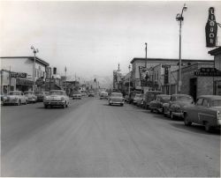 A view down 4th Avenue in Anchorage Image
