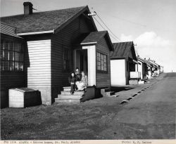 Native homes on St Image
