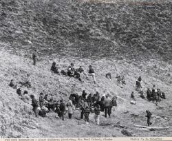 Aleut children picnicking Image