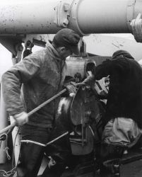 Working deck gear on the ALBATROSS IV Image