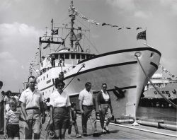 ALBATROSS IV open house at Washington Navy Yard. Image