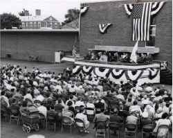 Dedication ceremony of the new BCF Biological Laboratory building Image