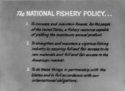 National Fishery Policy (circa 1958) Image