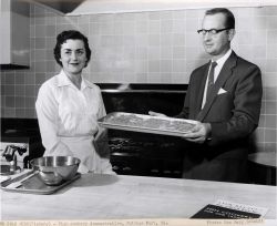 Fish cookery demonstration Image