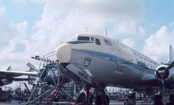 NOAA DC-6 39C with NOAA designator. Image