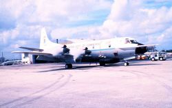 NOAA Lockheed WP-3D Orion turboprop aircraft, a P-3 variant. Image