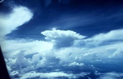 Cumulonimbus with anvil. Image