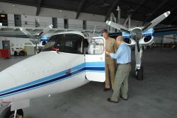 Discussing about the aircraft Photo