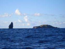 Moto Nui seen from the water Image