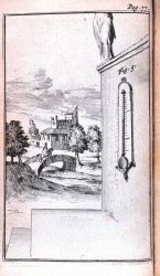 Figure 1 in: Traittez de barometres, thermometres, et notiometres, ou hygrometres, by Joachim d'Alence, d Image