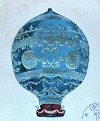 Detail of decorative balloon on title page of 