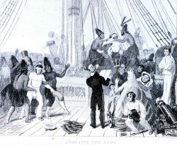 Equator crossing ceremony on H Image