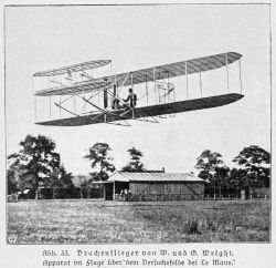 Early Wright Brothers aircraft Image