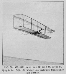 Early Wright Brothers aircraft Image