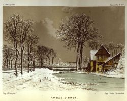 A frigid winter day Image
