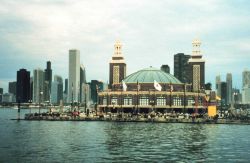 Lake Michigan waterfront Image