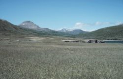 From the bluff above the south shore of Aniakchak Bay Image